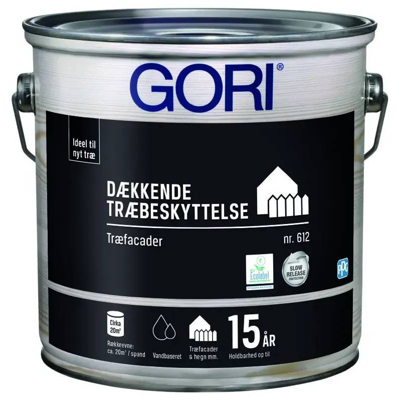 Gori 612 Dækkende Vandig 2,5 L Kridt