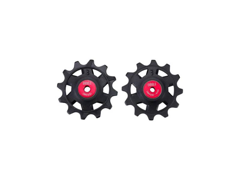 Bbb Rollerboys - Pulleyhjul Til Sram - Keramiske Lejer - 12t - Rød