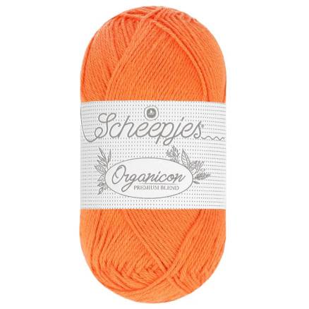 Scheepjes Organicon Garn 224 Dyb Mandarin