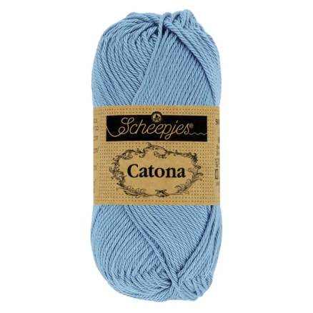 Scheepjes Catona Garn 247 Blå Fugl - 10g