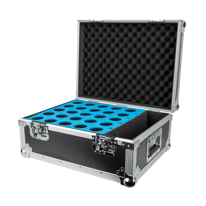 Flightcase Til 25 Mikrofoner Og Tilbehør - Showgear