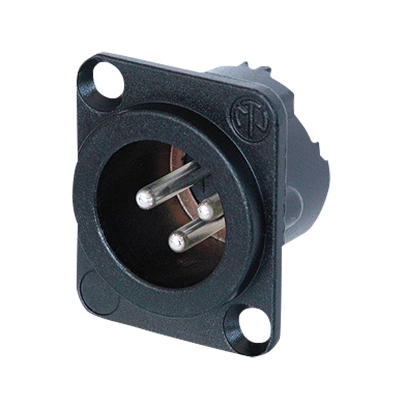 Neutrik Xlr 3p Chassis - Nc3md-Lx-Bag