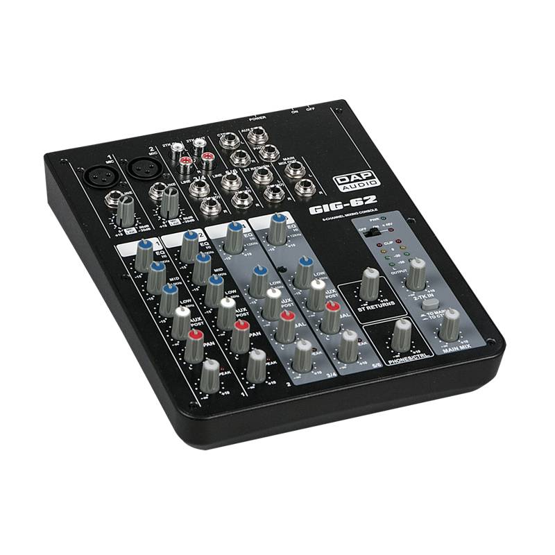 Dap Gig-62 6-Channel Analog Mixer
