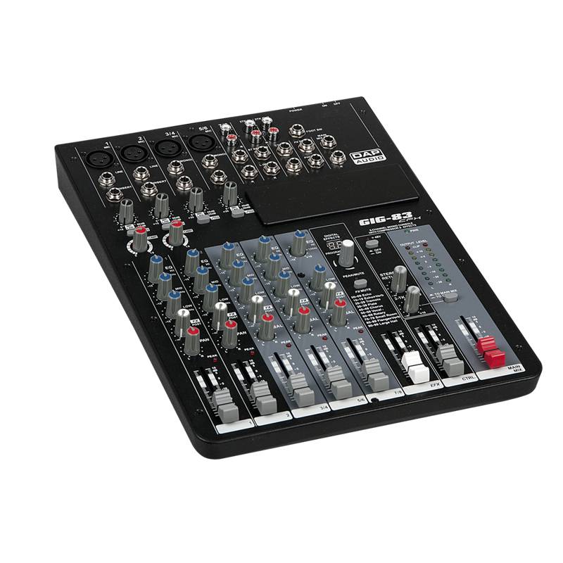 Dap Gig-83cfx 8-Channel Analog Mixer