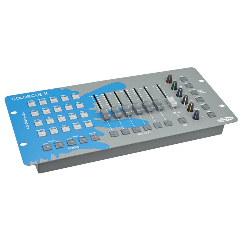 Showtec Colorcue 2 Intelligent 6-Fader, 6-Farvet Led-Controller