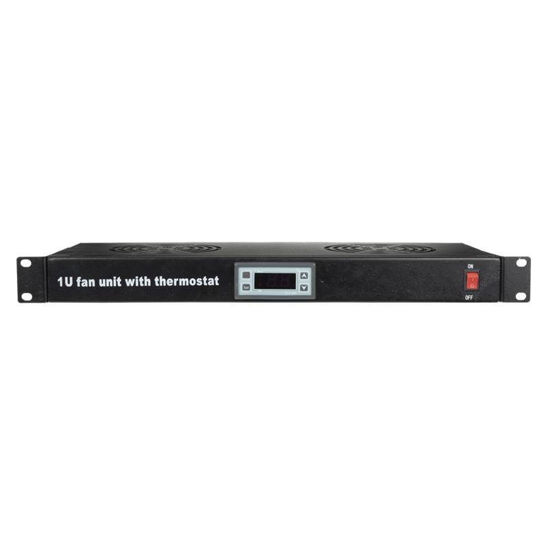 Showgear Ventilator Enhed Temperaturstyret Til 19" Rack, 2-Vejs 1u
