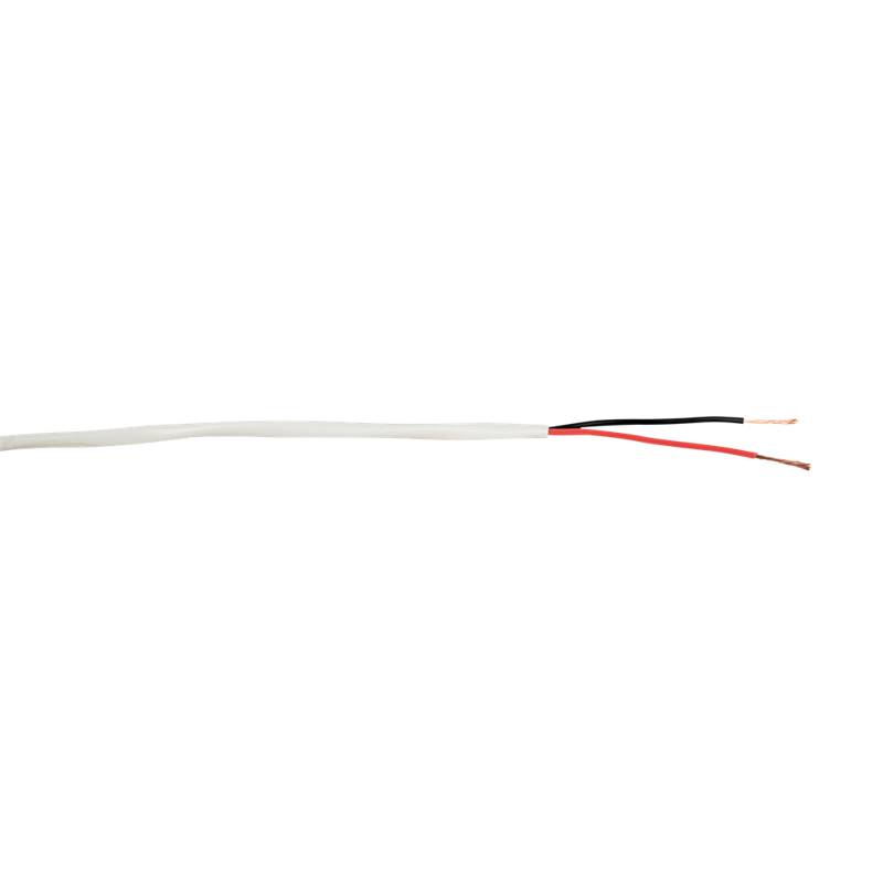 Dap Spc-225 Højttalerkabel Nen 8012(brandhæmmende) - 2x 2.5 Mm² - 100 M På Rulle - Hvid Kappe