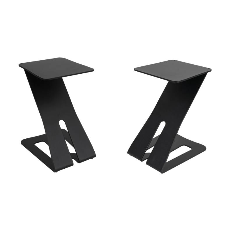 Bord Monitor Z-Stand Til 2 Studiehøjttalere - Sort - Showgear