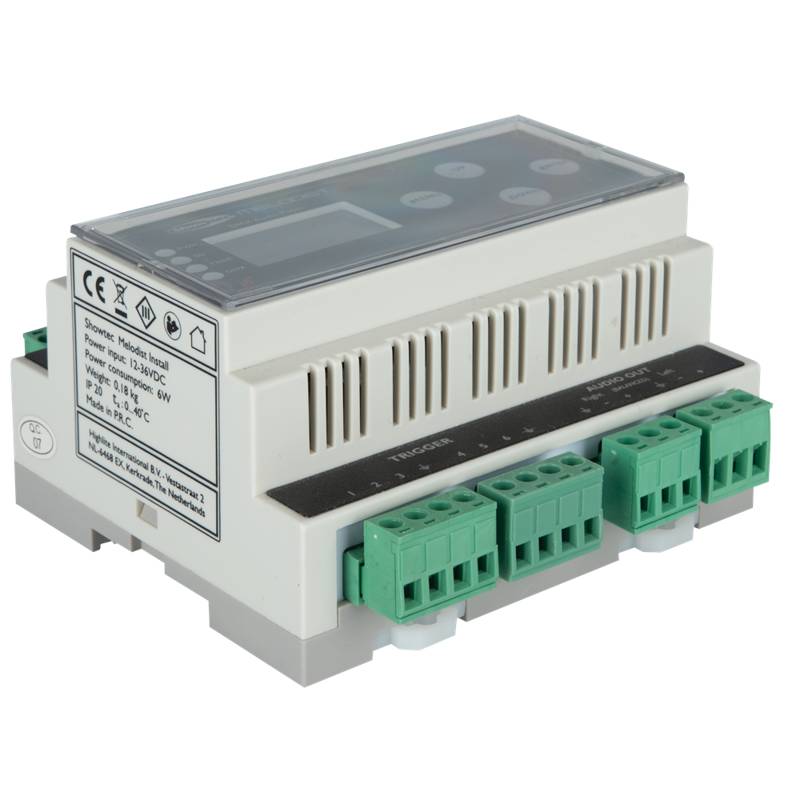 Showtec Melodist Installer Dmx-Styret Wav-Afspiller