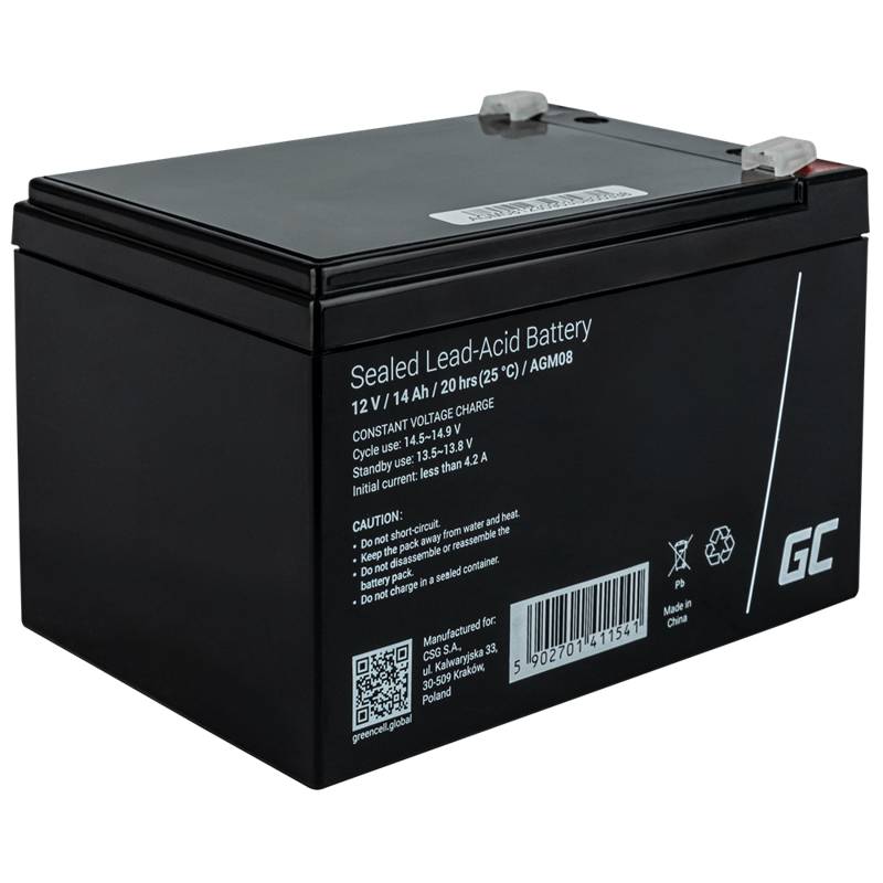 Dap Green Cell Agm 12 V 14 Ah Battery For Dap Nrg-12 Mobile