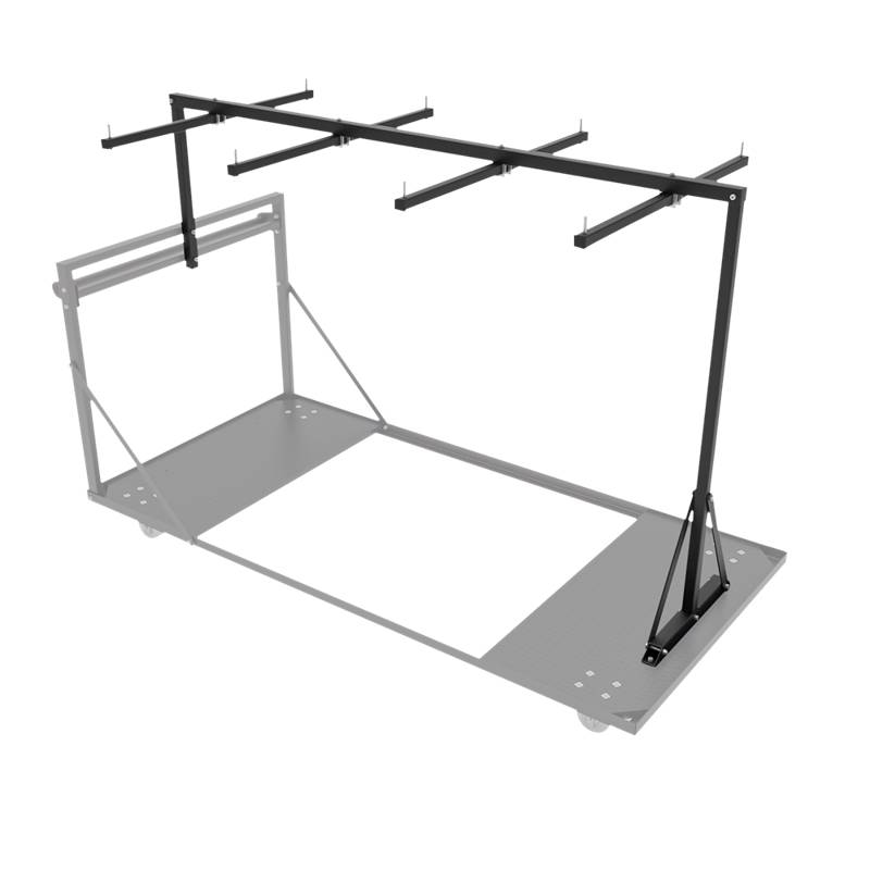 Showgear Guard Rail Holder For Mammoth Transport Trolley For Up To 24x Mammoth Dex Guard Rails