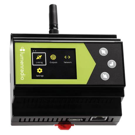 Lumenradio Galileo Max Udvidelig Din-Skinne W-Dmx Sender
