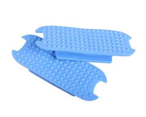 Qhp Gummi Indlæg Til Stigbøjler - 12cm - Sky