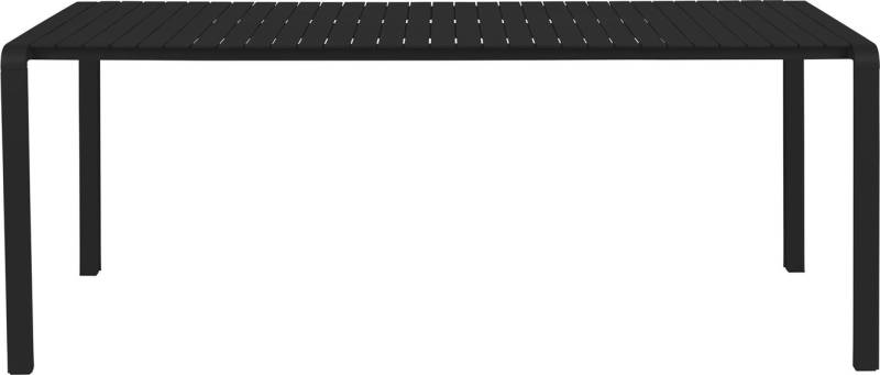 Udendørs Spisebord Zuiver Vondel Antracit Aluminium 214x96,7 Cm Havebord
