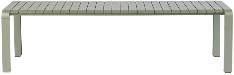 Udendørs Bænk Zuiver Vondel Aluminium 175 Cm Lysgrå