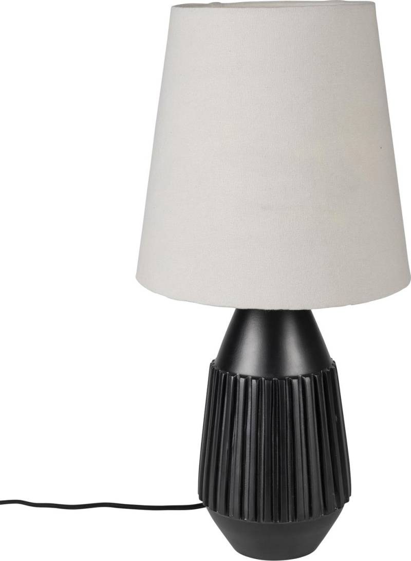 Bordlampe Studio White Aysa I Aluminium, Sølv ø25 X H52 Cm