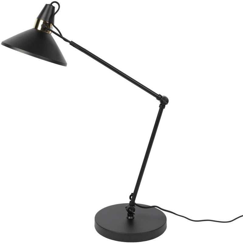 Bordlampe Studio White Jona Askegrå Stål ø22 X H70 Cm Vipbar E27