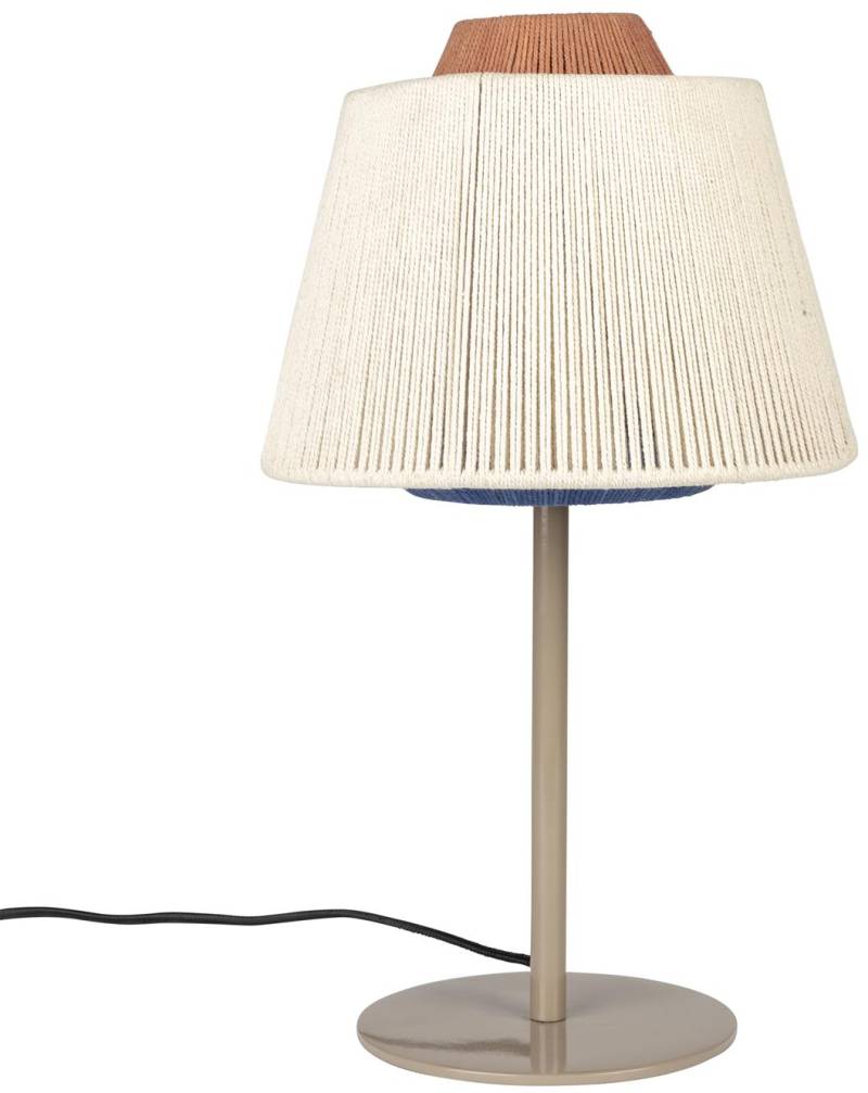Bordlampe Studio White Yumi Perlemor Polyester ø26 X H45 Cm