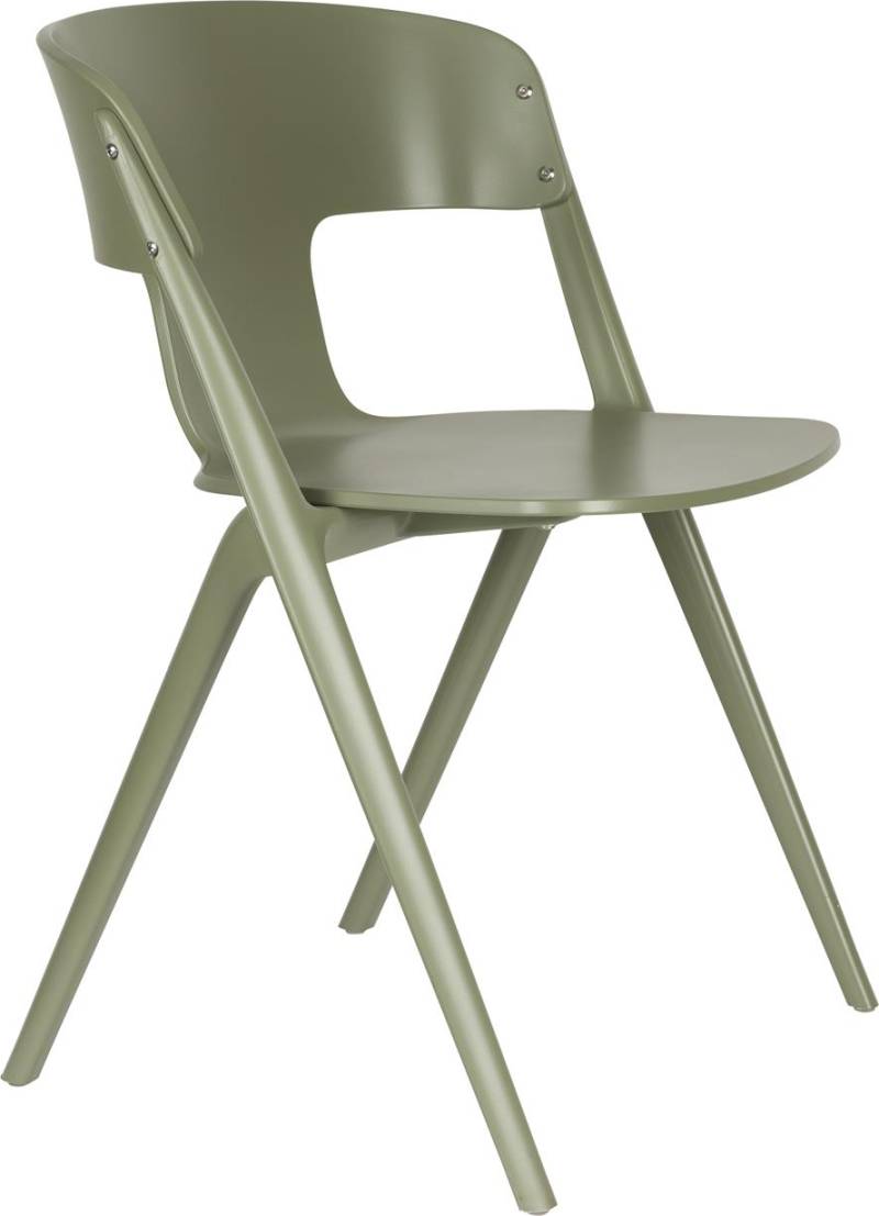 Udendørs Spisebordsstol Zuiver Horizon Taupe Polypropylen Havestol H75ã—b57,5ã—d52,5 Cm