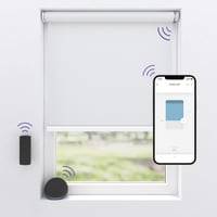 Motionblinds Trdlst/Motoriseret Rullegardin, Mrklgning, Bluetooth, 150x190 Cm, Hvid, Komplet