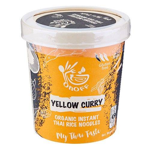 Glutenfri Instant Nudelsuppe Gul Karry - On Off Spices
