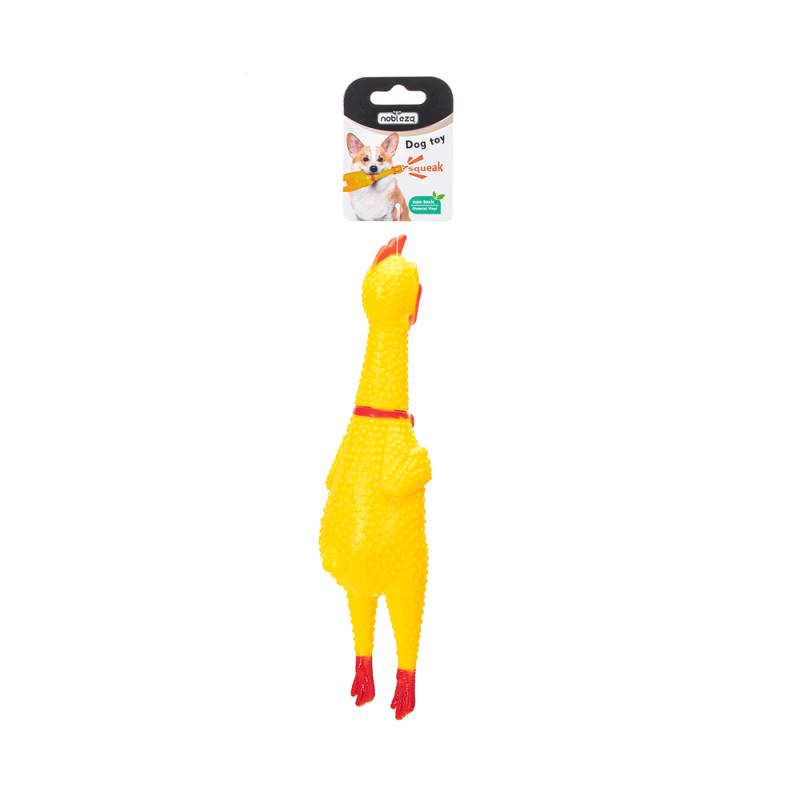 Nobleza Exclusive - Skrigende Kylling Hundelegetøj (l, 32cm)