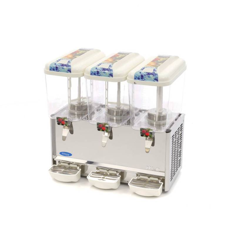 Drikkevareautomat - 3 X 18l - Elektrisk - Inkl Omrøringsmekanisme - Maxima