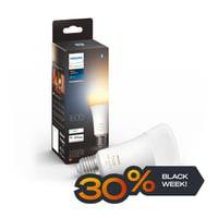Philips Hue E27 Led-Pre, White Ambiance, 1600 Lm, Bluetooth + Zigbee
