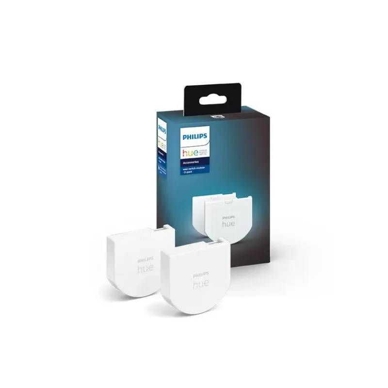 Philips Hue Wall Switch Module, Til Indbygning - 2 Pak