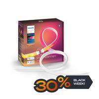 Philips Hue Lightstrip Gradiant, 1 Meter Forlnger, Color & White Ambiance, Zigbee + Bluetooth