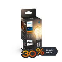 Philips Hue E27 Led-Pre, Filament, 550lm, White, Zigbee + Bluetooth, 7w