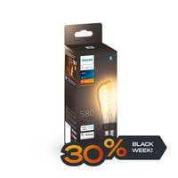 Philips Hue E27 Led-Pre, Edison-Filament, 7w, 550lm, Zigbee + Bluetooth, Hvid (2100k)