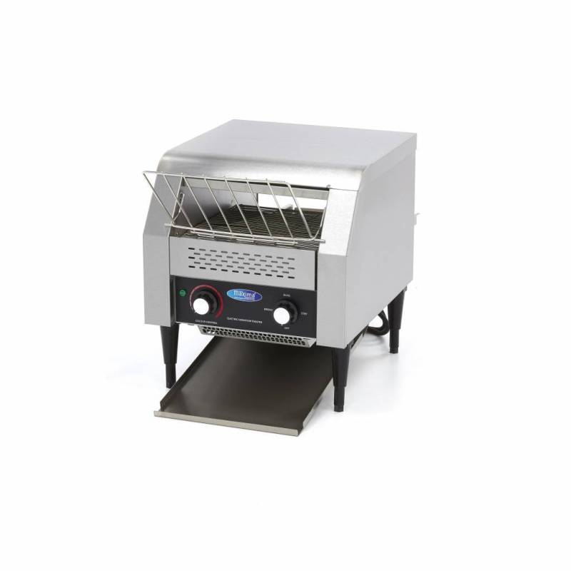 Brødrister / Conveyortoaster - 300 Skiver/T - Justerbar Hastighed - Inkl. Krummebakke - Maxima