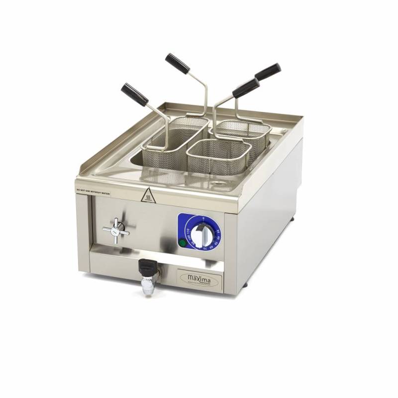 Pastakomfur I Professionel Kvalitet - 15l - Enkelt Enhed - 60 Cm Dyb - Elektrisk - Maxima