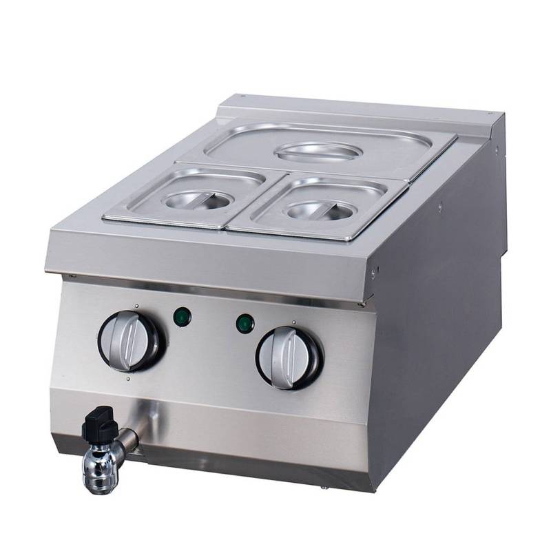 Heavy Duty Bain Marie - Enkelt Enhed - 70 Cm Dyb - Elektrisk - Maxima
