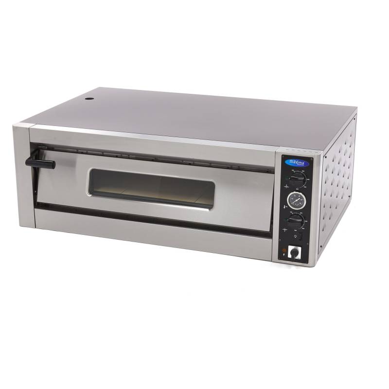 Pizzaovn - Passer Til 6 X ø30cm Pizzaer - 400v - Maxima