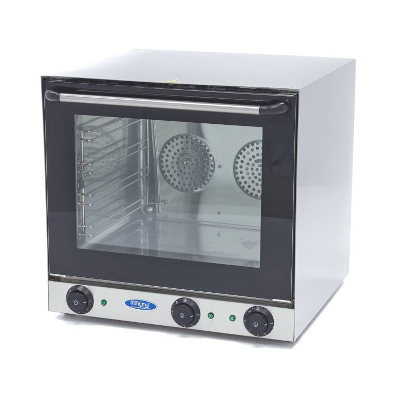 Konvektionsovn - Grill - Passer Til 4 Bakker - Indbygget Timer - Op Til 300â°c (bf) - Maxima