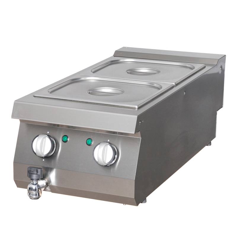 Premium Bain Marie - Enkelt Enhed - 90 Cm Dyb - Elektrisk - Maxima