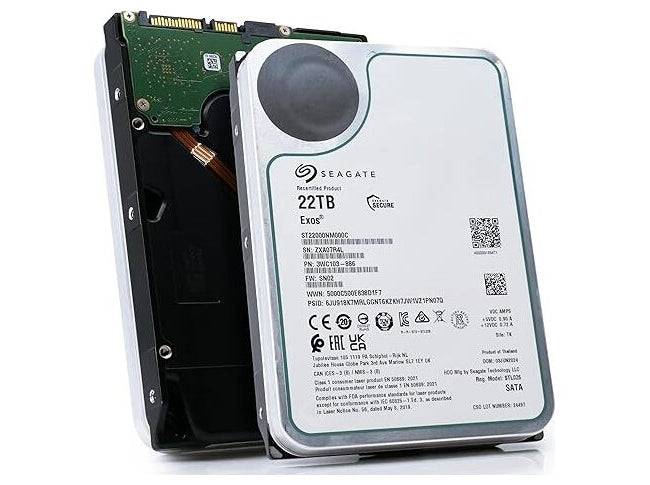 Seagate Exos Harddisk St22000nm000c-Fr 22tb Sata-600 7200rpm - Factory Refurbished