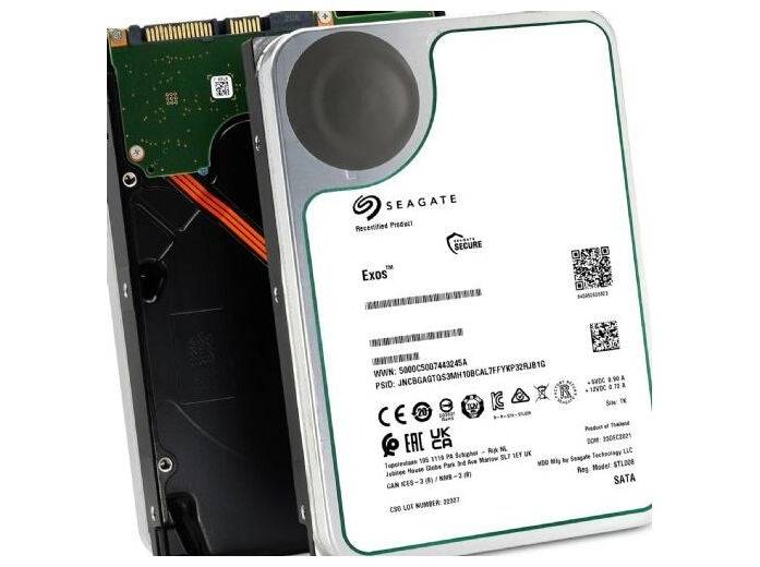 Seagate Exos Harddisk St26000nm000c-Fr 26tb Sata-600 7200rpm - Factory Refurbished