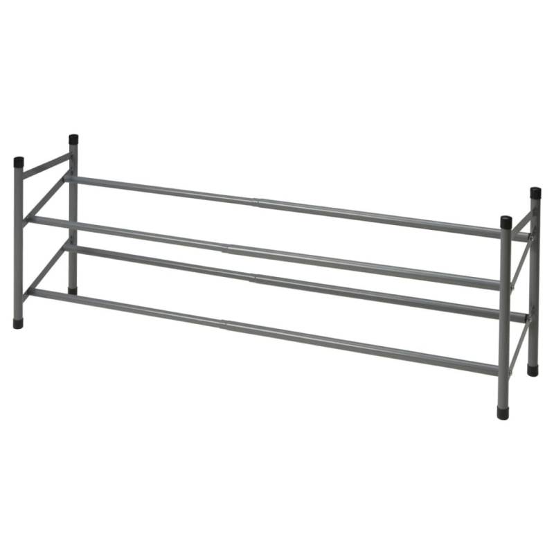 Justerbar Skoreol Med 2 Hylder - 61,5 Til 115 Cm