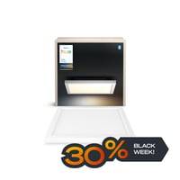 Philips Hue Aurelle Panel, Kvadratisk, White Ambiance, 19w, 1940lm, Zigbee + Bluetooth, Hvid