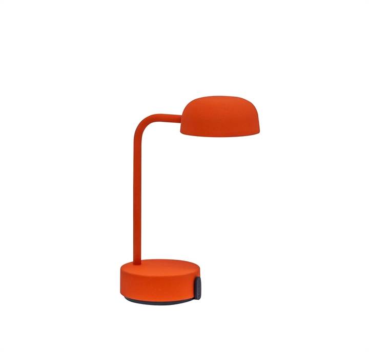 Fokus Bordlampe / Batterilampe, Orange - Kooduu