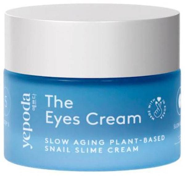 Yepoda The Eyes Cream Slow Aging Plant-Based Snail Slime Cream 15ml