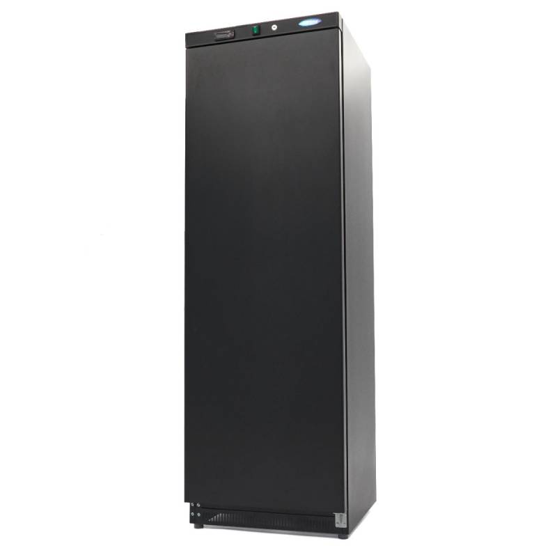 Fryser - 400l - 6 Faste Hylder - Sort - Maxima