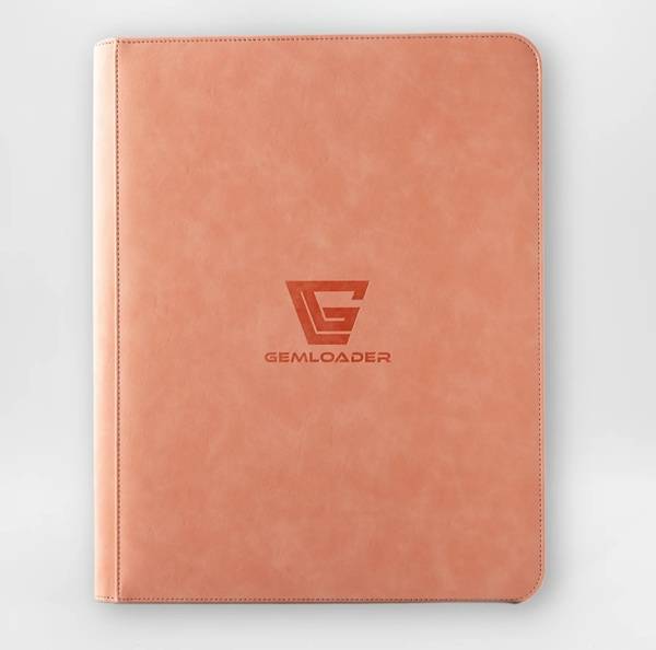 Mappe - Gemloader - Premium 9-Pocket Toploader Binder: Pink (holder 216 Kort) - !kort Tilbehã¸r