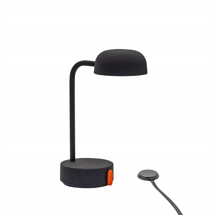 Fokus Bordlampe / Batterilampe, Antrasit - Kooduu