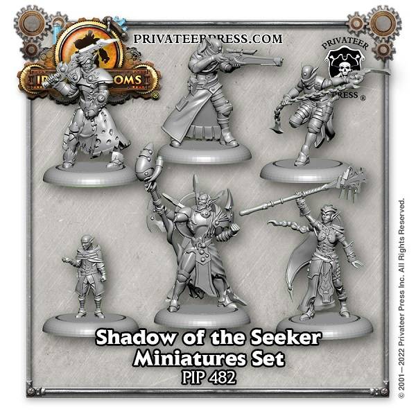 Iron Kingdoms Roleplaying Game - Shadow Of The Seeker Miniatures Set  - Pip-482 - !andre Rollespil & Tilbehã¸r