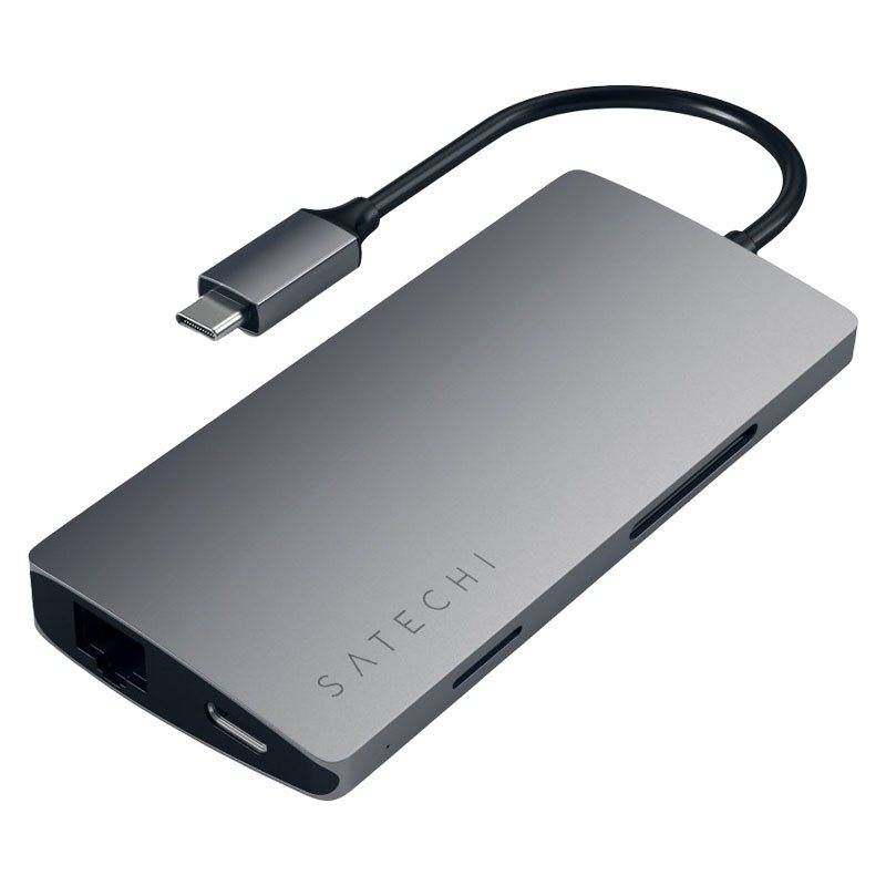 Satechi Usb-C Multi-Port Adapter 4k Hdmi V2, Space Grey