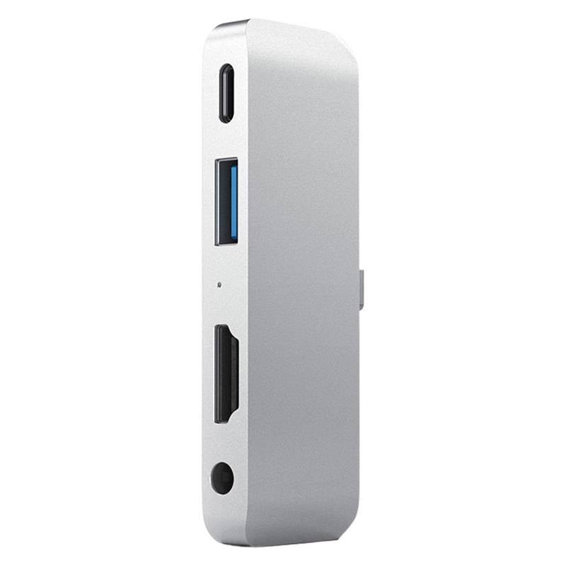 Satechi Usb-C Mobile Pro Hub, Sølv